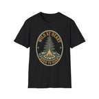 Wild at Heart Born to Roam - Camping Graphic T-Shirt