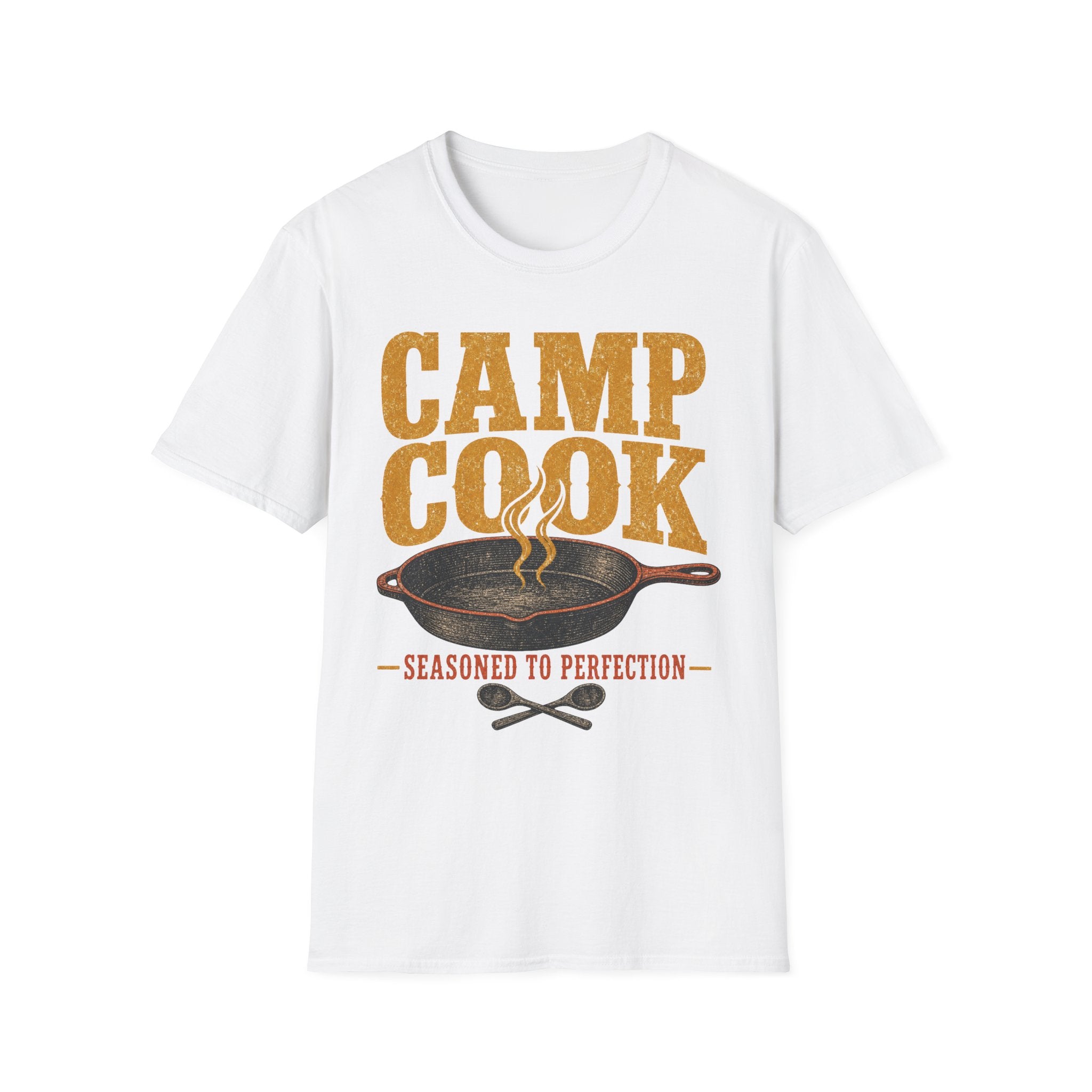 Camp Cook / Seasoned to Perfection - Camping Graphic T-Shirt