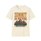 Summit or Nothing / Earn the View - Camping Graphic T-Shirt