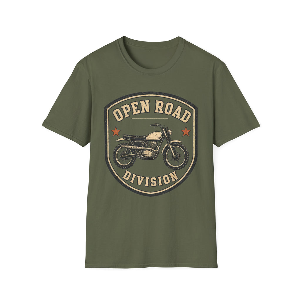 Open Road Division - Motorcycles Graphic T-Shirt