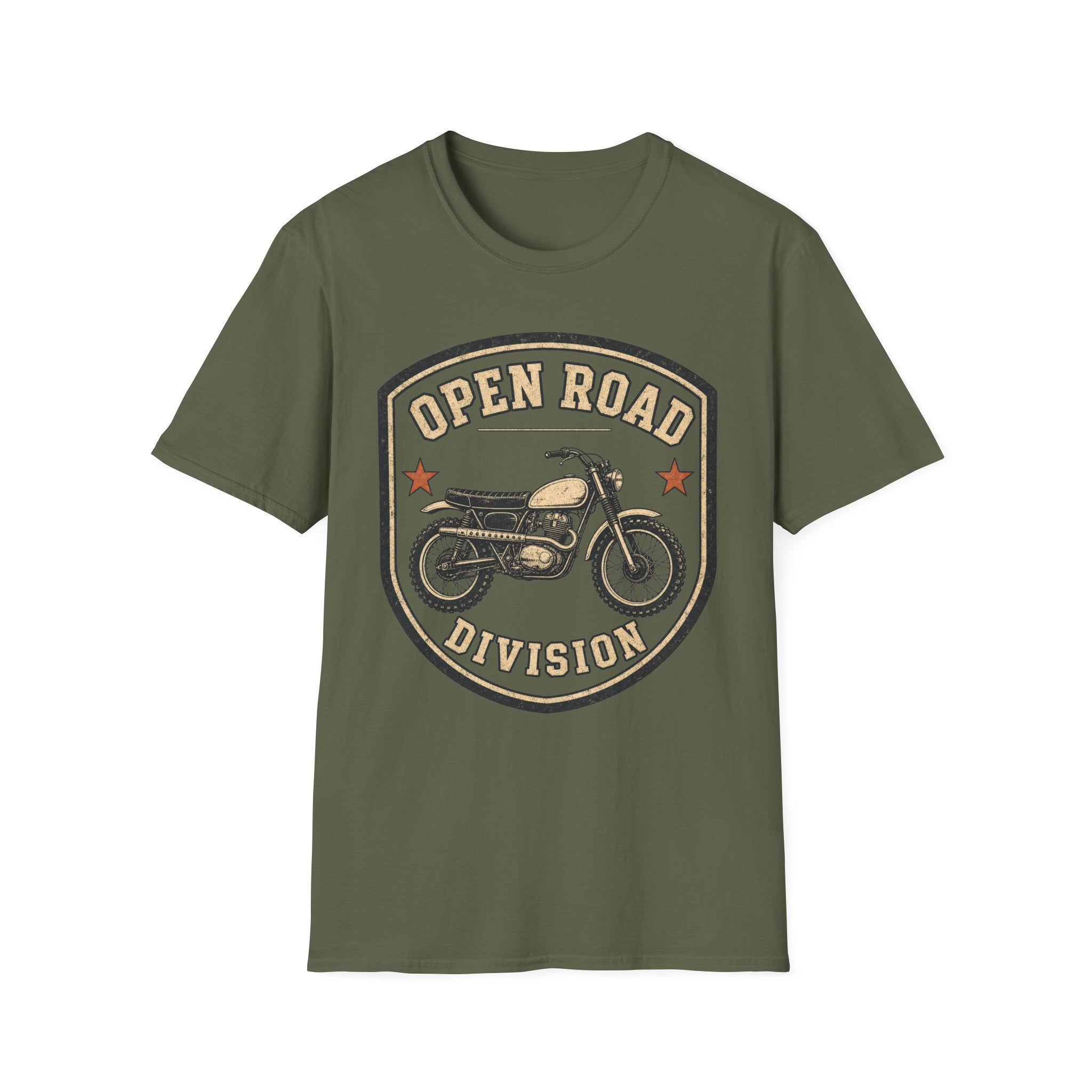 Open Road Division - Motorcycles Graphic T-Shirt