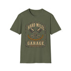 Hard Miles Garage - Motorcycles Graphic T-Shirt