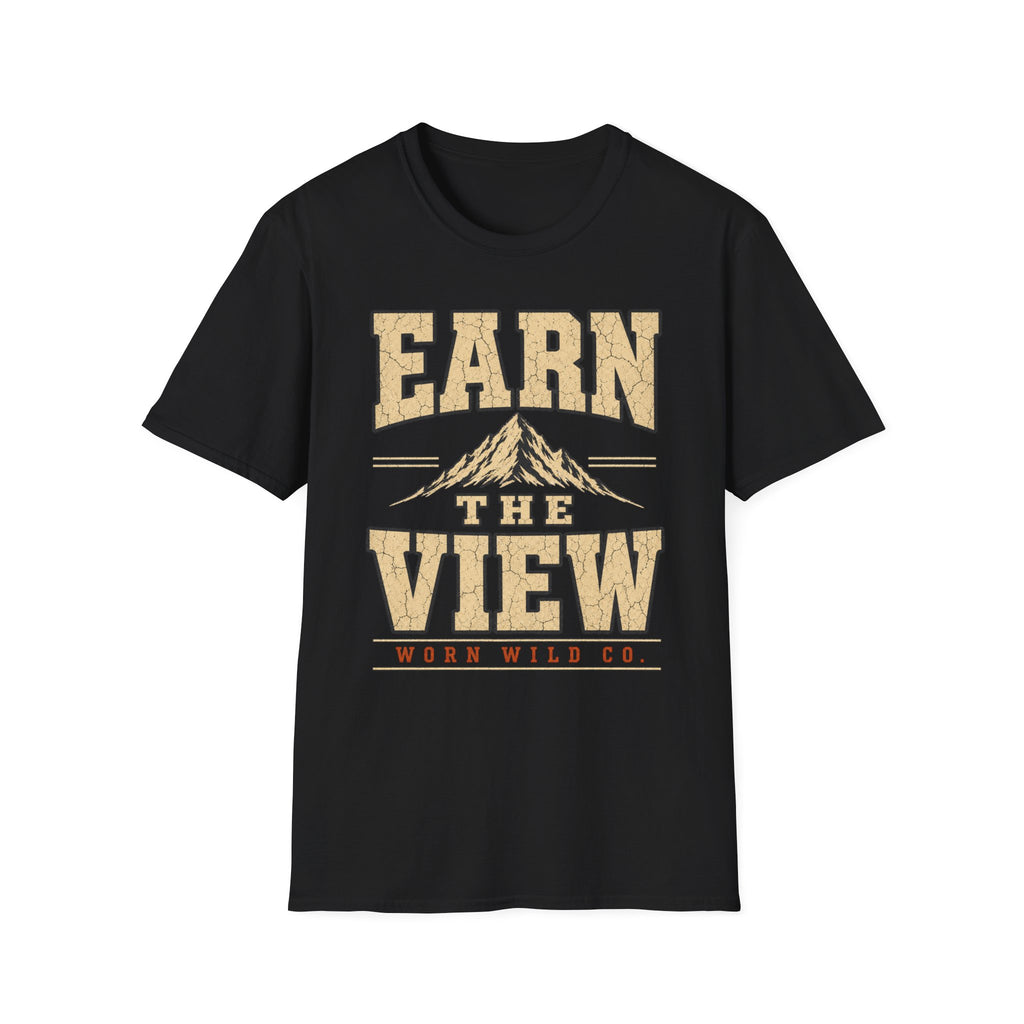 Earn The View - Hiking Graphic T-Shirt