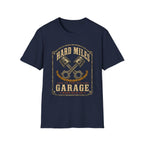 Hard Miles Garage - Motorcycles Graphic T-Shirt