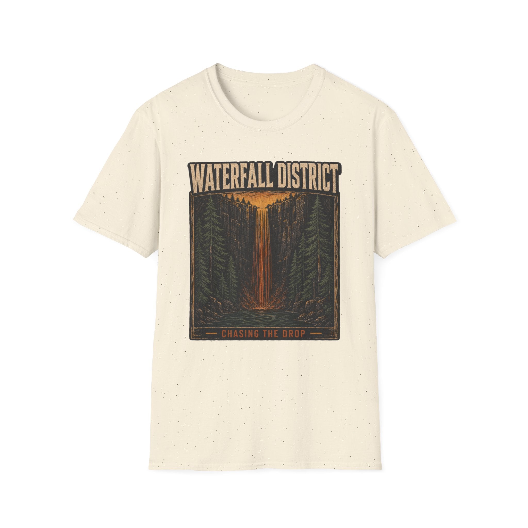 Waterfall District - Hiking Graphic T-Shirt