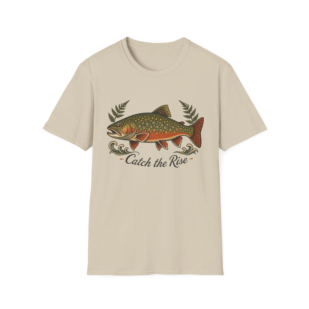 Catch the Rise - Fishing Graphic T-Shirt