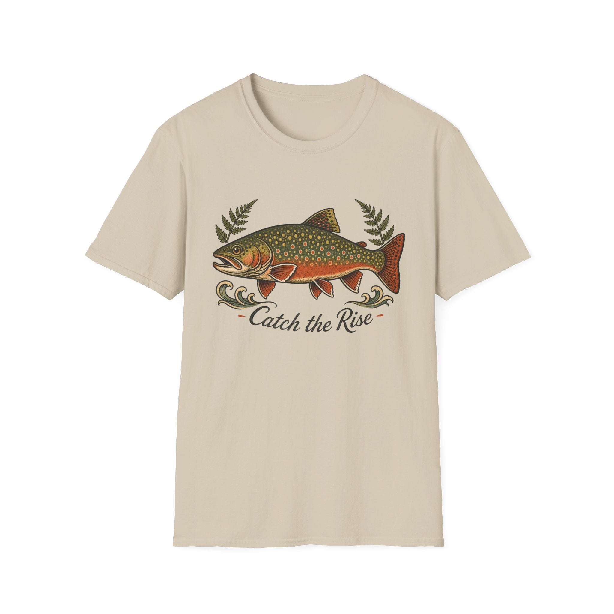 Catch the Rise - Fishing Graphic T-Shirt