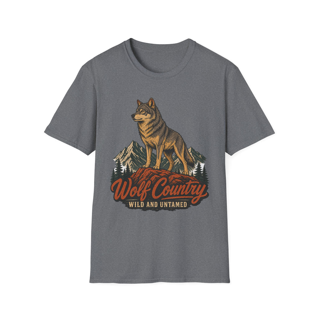 Wolf Country - Hiking Graphic T-Shirt