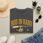 Rod in Hand - Fishing Graphic T-Shirt
