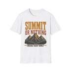 Summit or Nothing / Earn the View - Camping Graphic T-Shirt