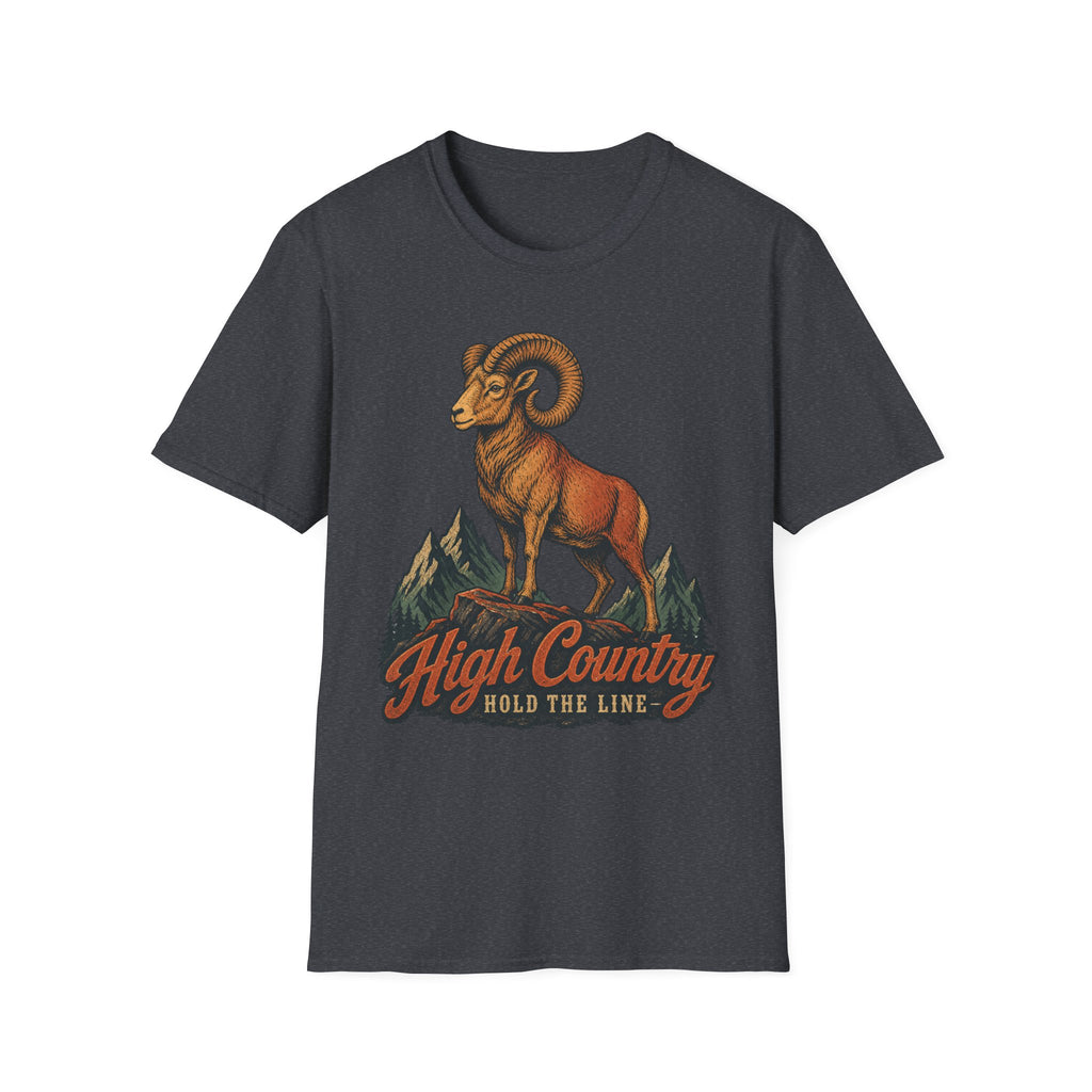 High Country / Hold the Line - Camping Graphic T-Shirt