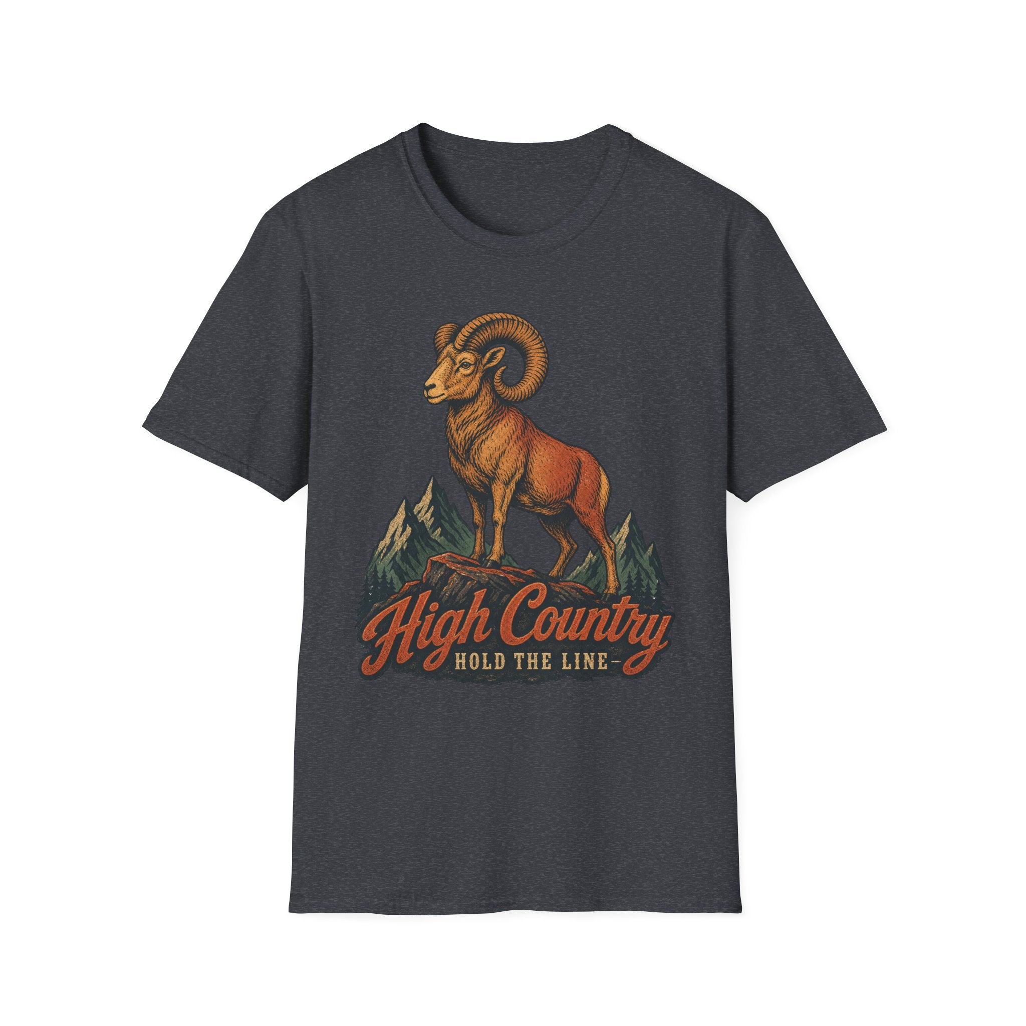 High Country / Hold the Line - Camping Graphic T-Shirt