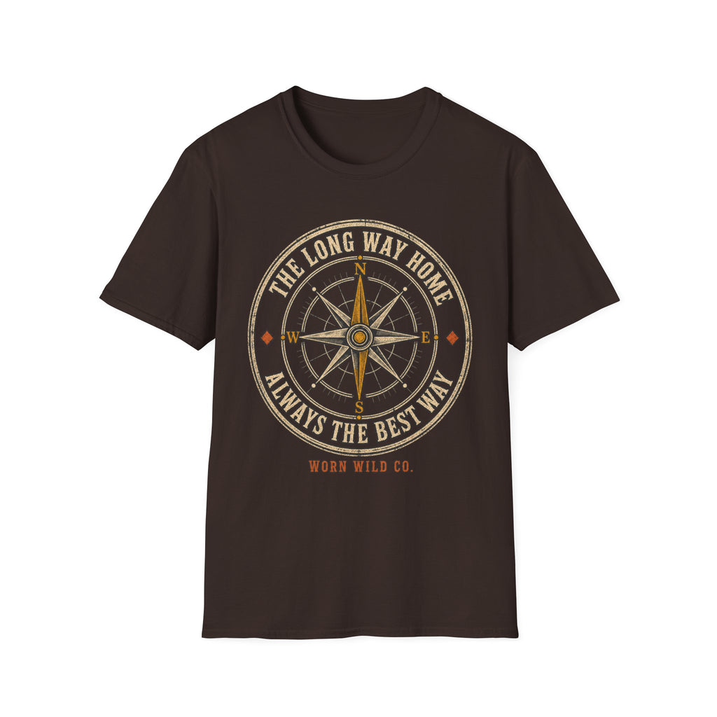 The Long Way Home - Motorcycles Graphic T-Shirt