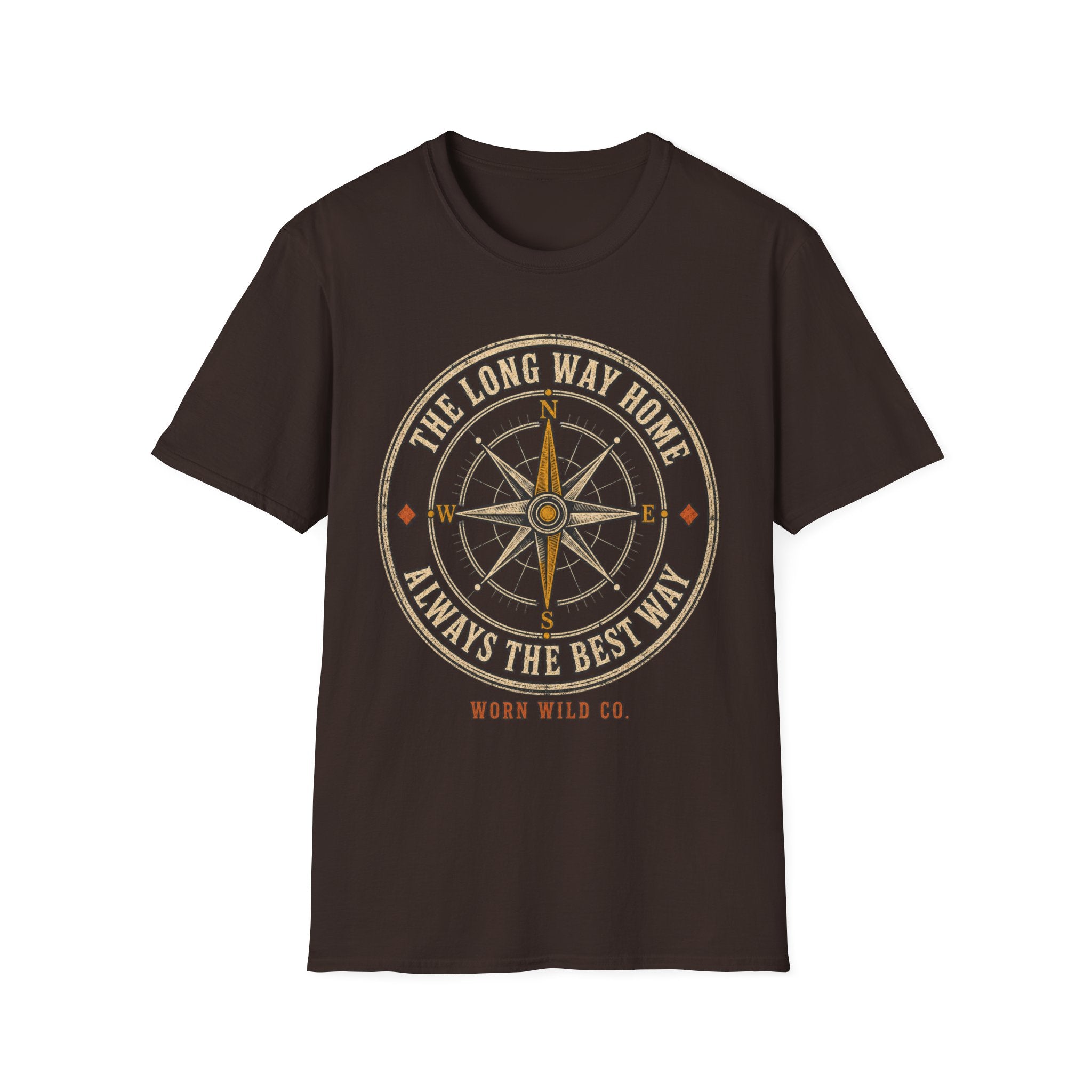 The Long Way Home - Motorcycles Graphic T-Shirt