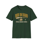 Rod in Hand - Fishing Graphic T-Shirt