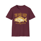 The Fish I Keep - Fishing Graphic T-Shirt
