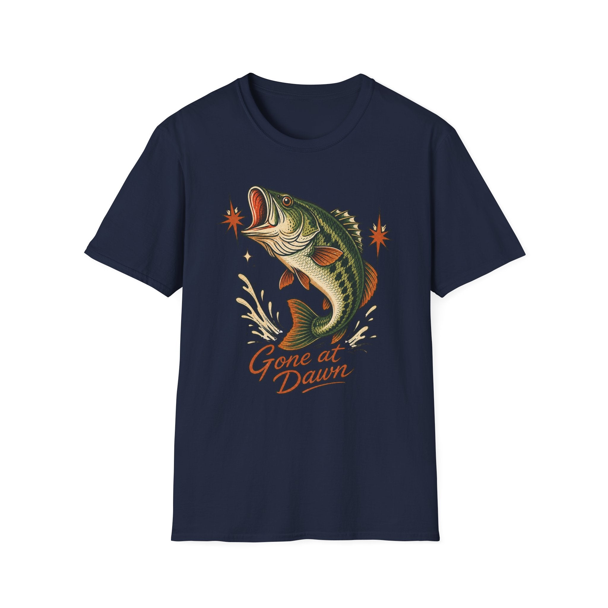 Gone at Dawn - Fishing Graphic T-Shirt