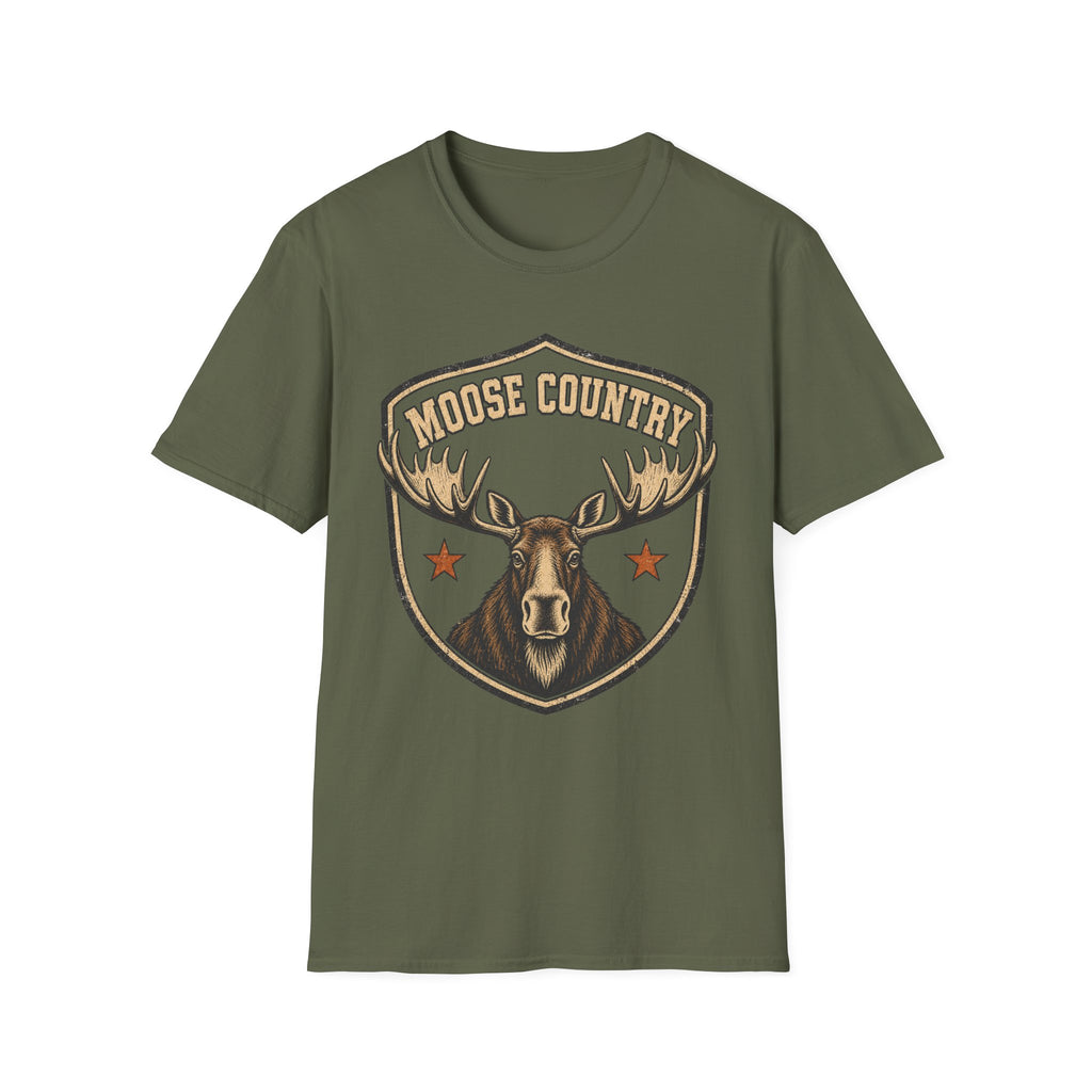 Moose Country - Hiking Graphic T-Shirt