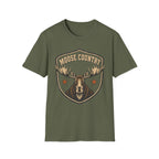 Moose Country - Hiking Graphic T-Shirt