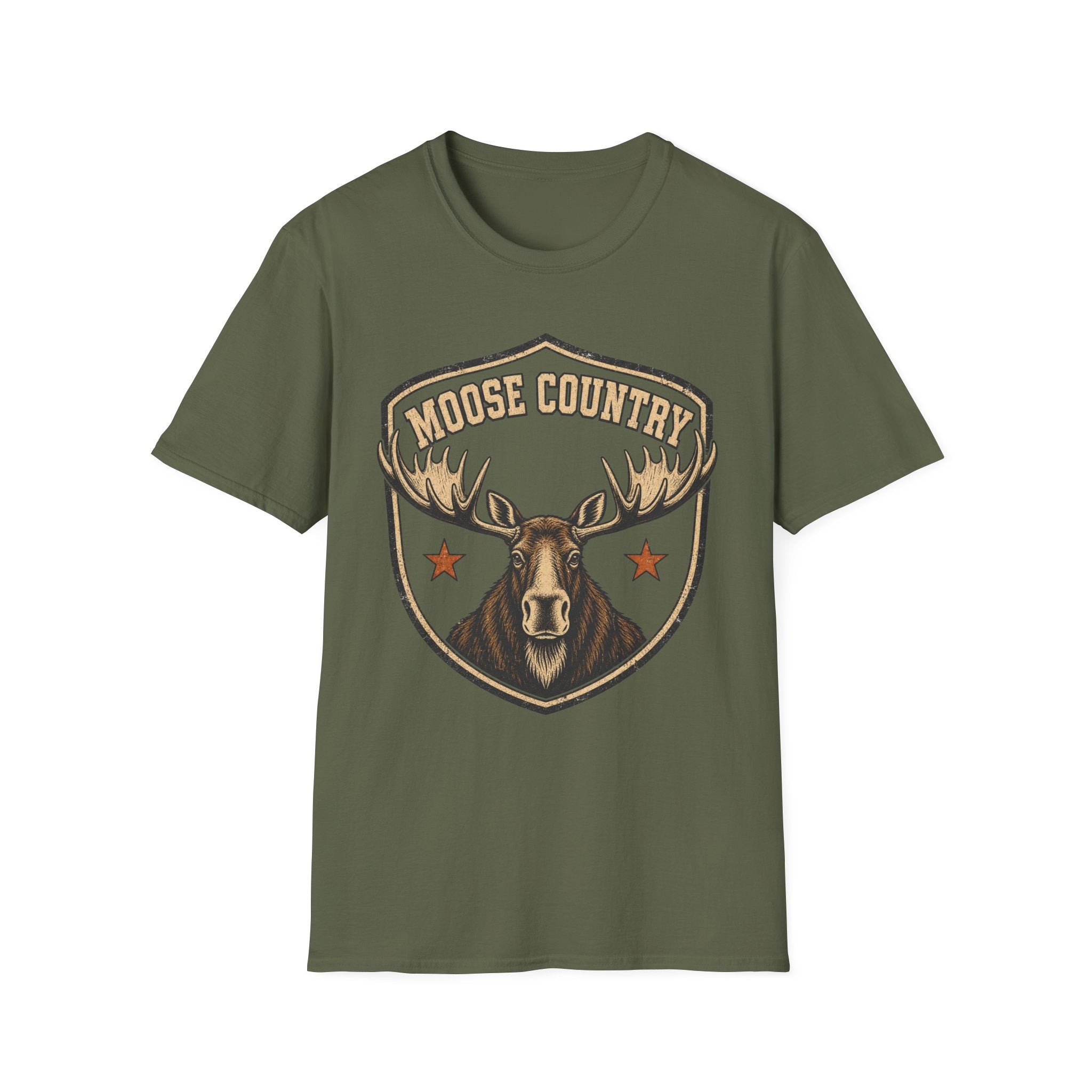 Moose Country - Hiking Graphic T-Shirt