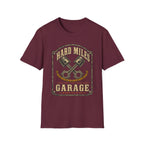 Hard Miles Garage - Motorcycles Graphic T-Shirt