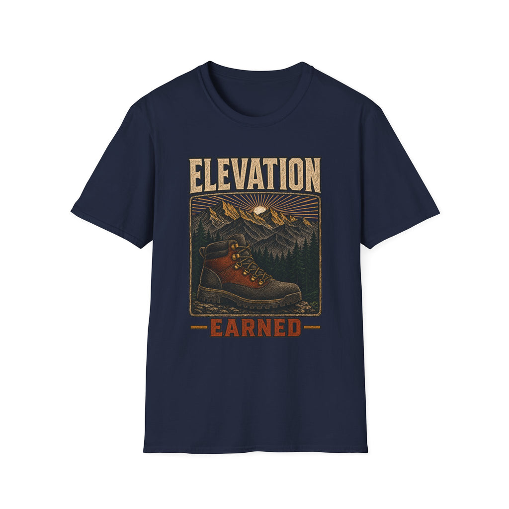 Elevation Earned - Camping Graphic T-Shirt