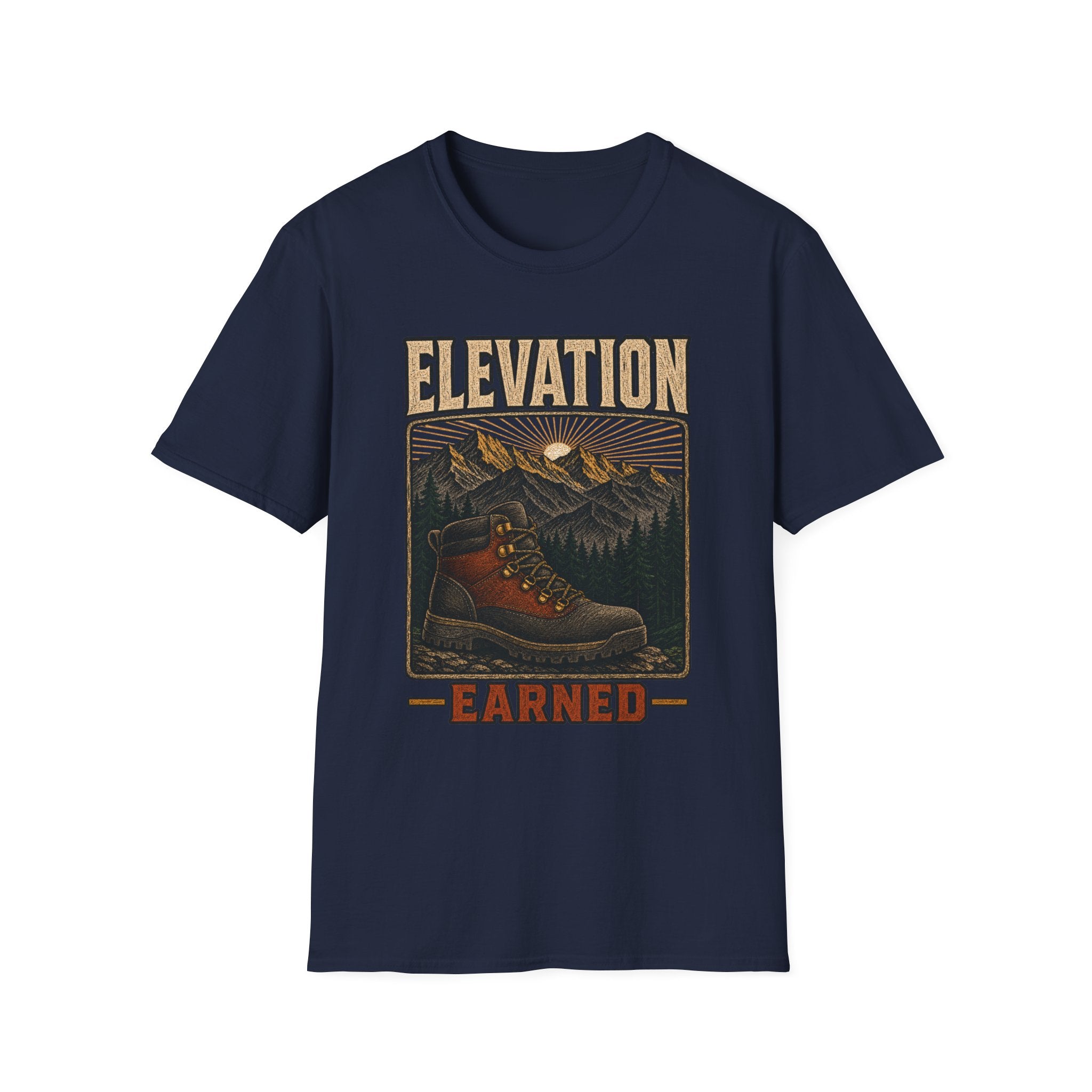 Elevation Earned - Camping Graphic T-Shirt