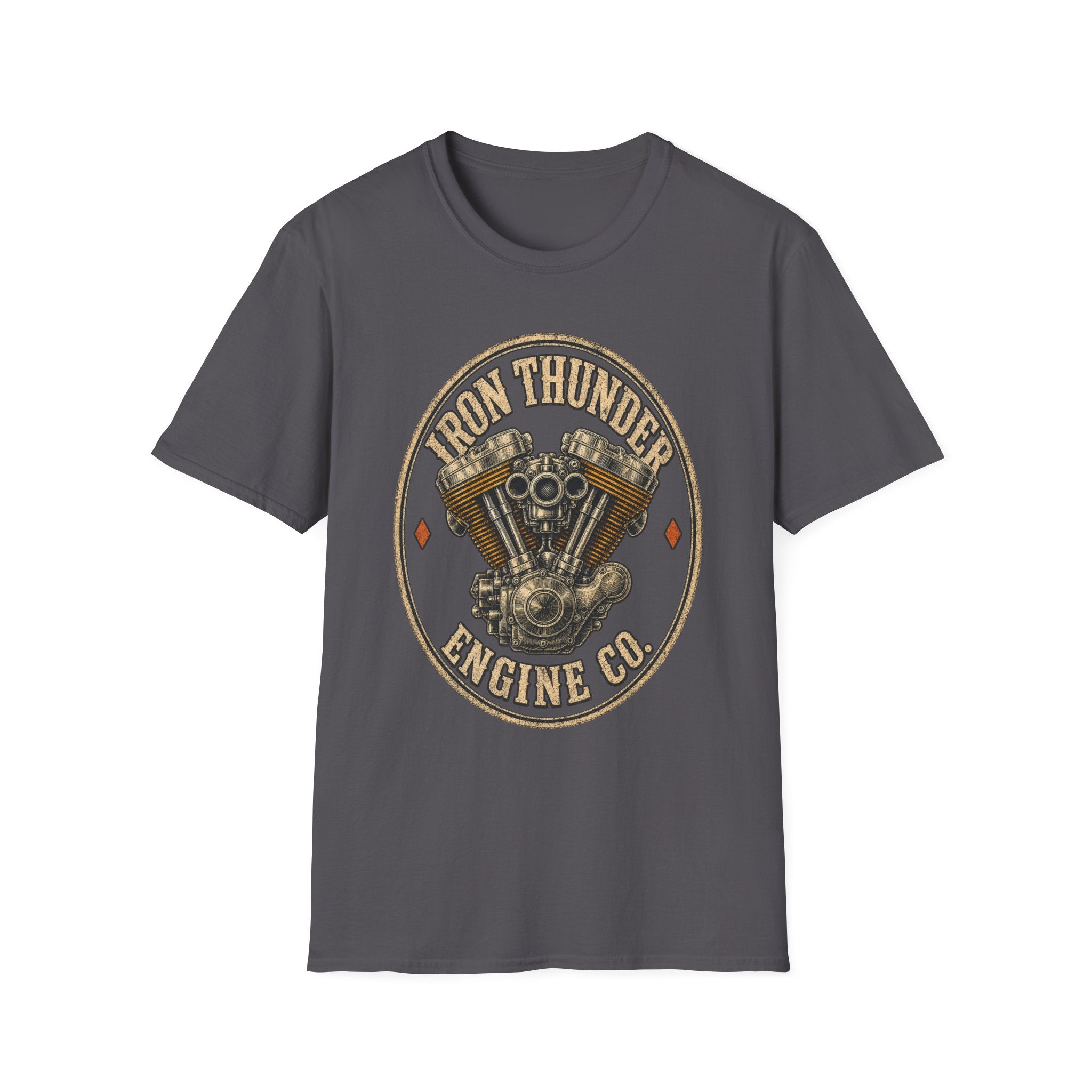 Iron Thunder Engine Co. - Motorcycles Graphic T-Shirt