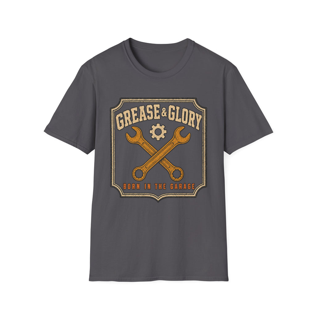 Grease & Glory - Motorcycles Graphic T-Shirt