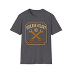 Grease & Glory - Motorcycles Graphic T-Shirt