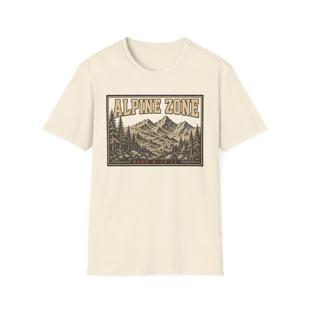Alpine Zone - Hiking Graphic T-Shirt