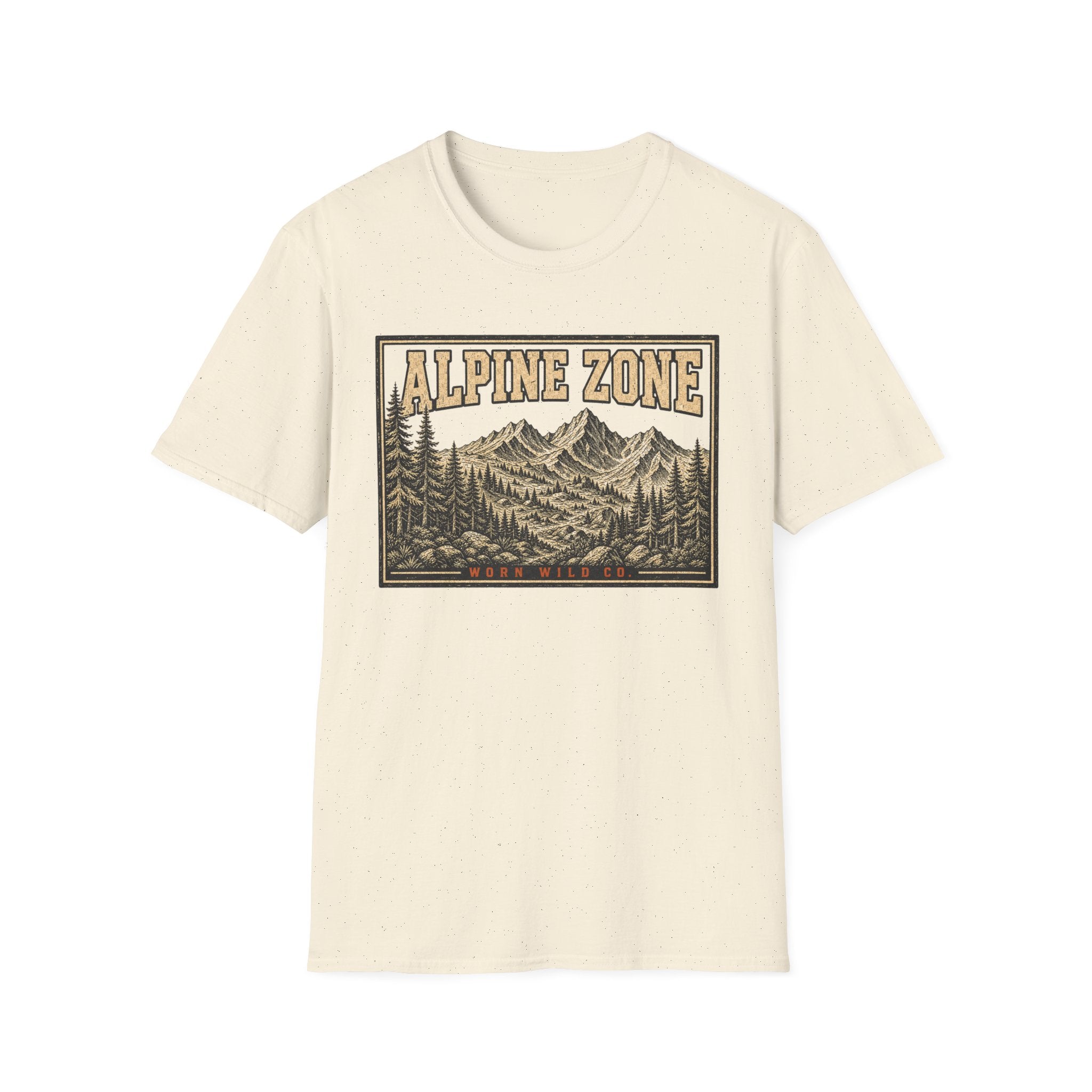 Alpine Zone - Hiking Graphic T-Shirt