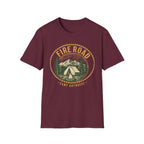 Fire Road / Camp Anywhere - Camping Graphic T-Shirt