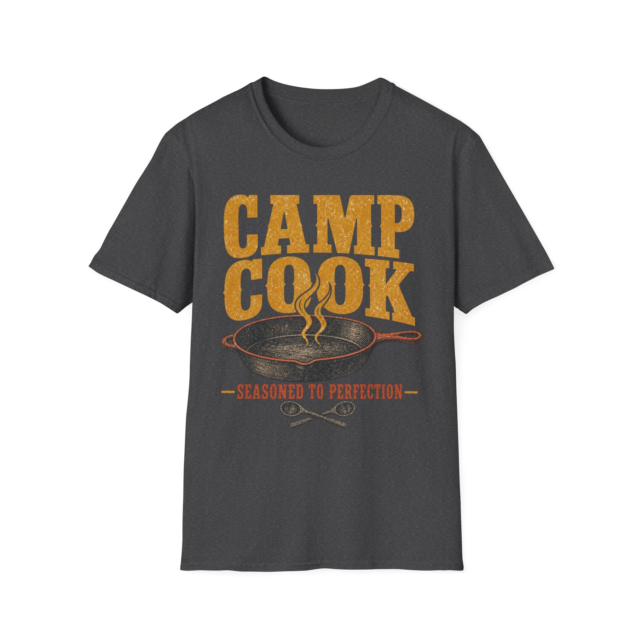 Camp Cook / Seasoned to Perfection - Camping Graphic T-Shirt