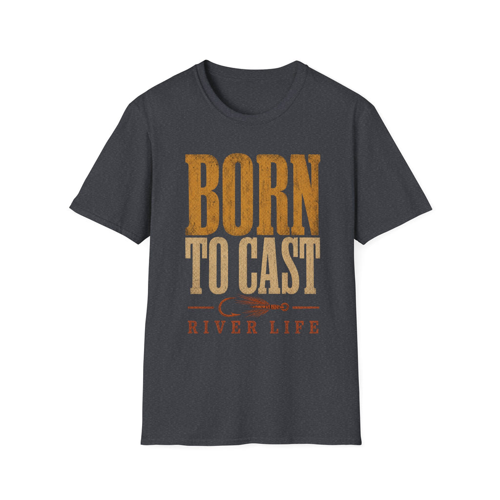 Born to Cast - Fishing Graphic T-Shirt