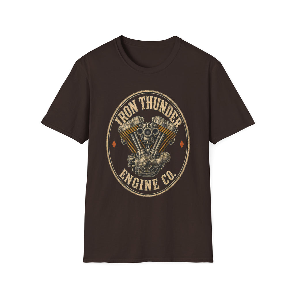 Iron Thunder Engine Co. - Motorcycles Graphic T-Shirt