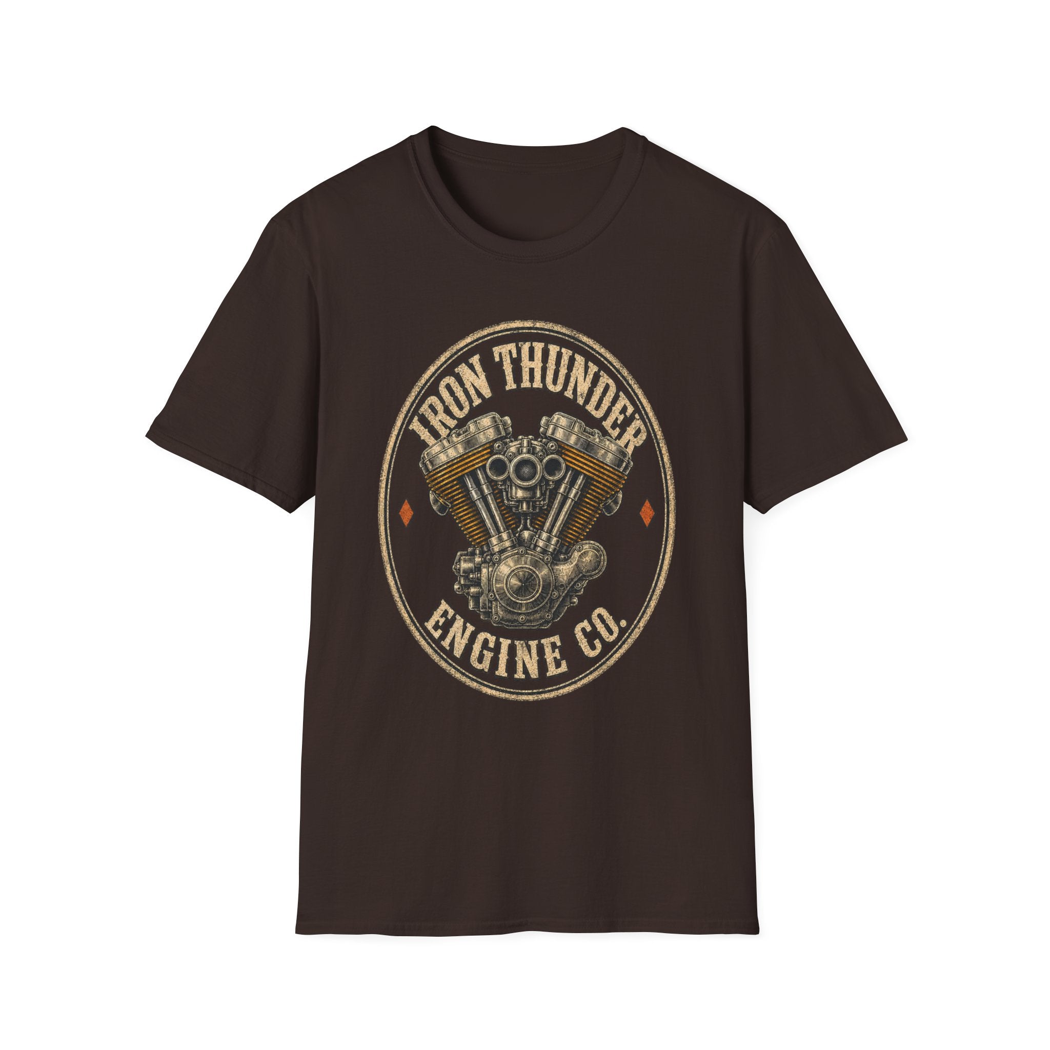 Iron Thunder Engine Co. - Motorcycles Graphic T-Shirt