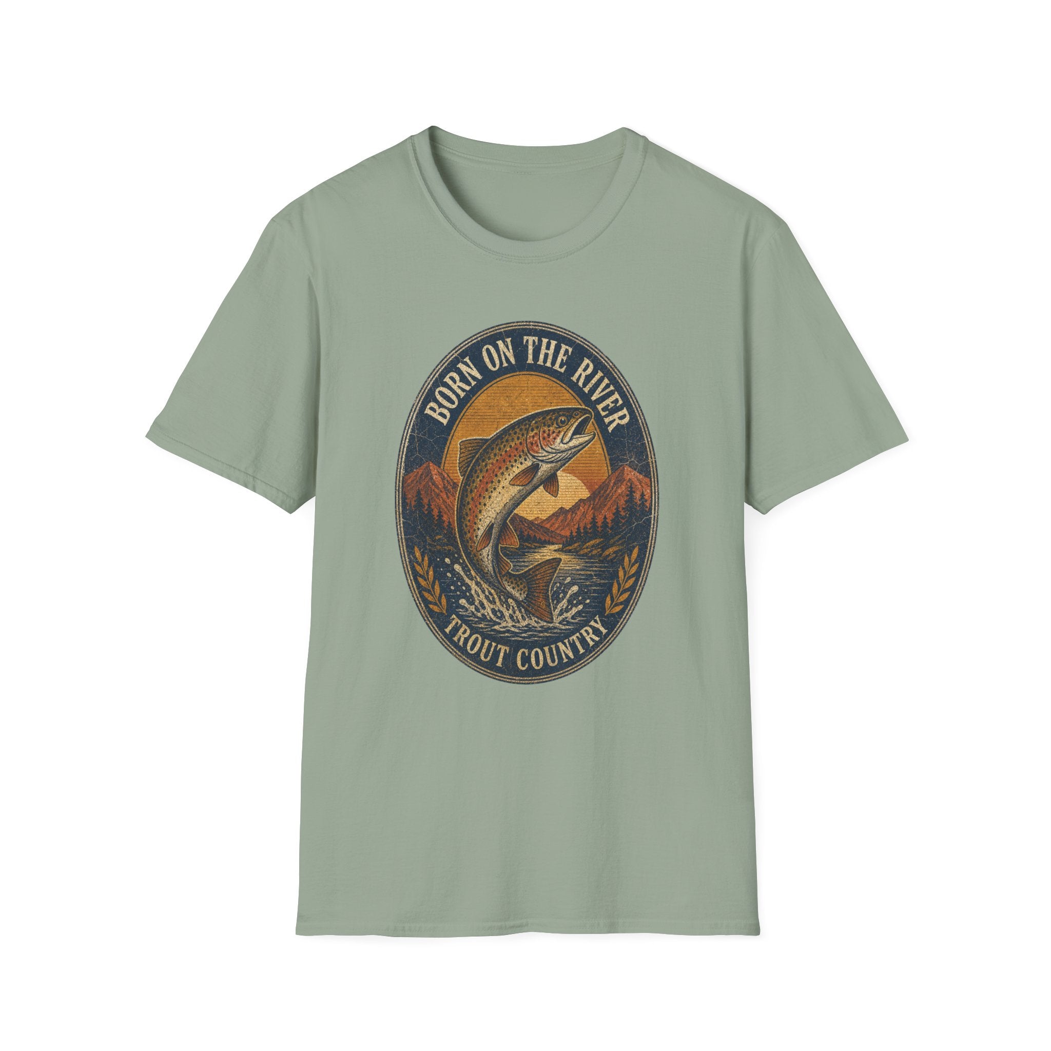 Trout Country - Fishing Graphic T-Shirt
