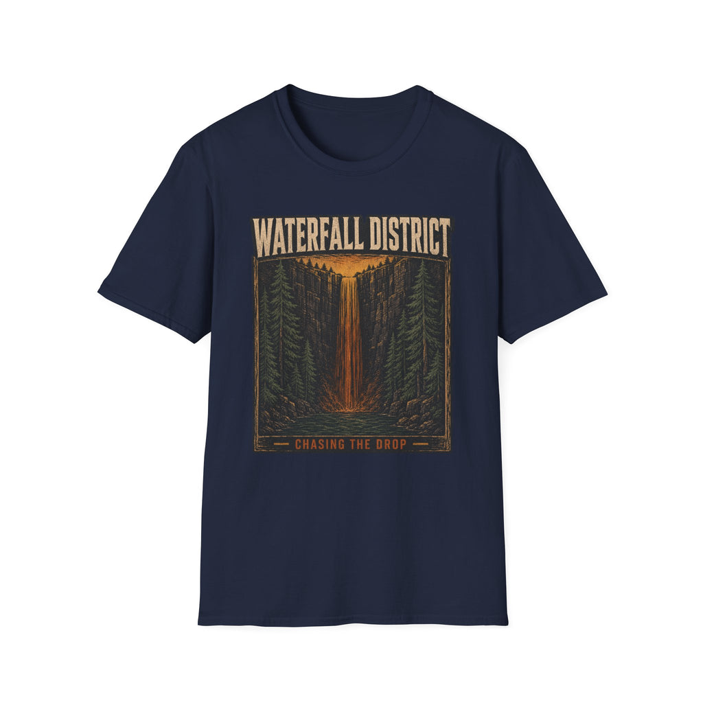 Waterfall District - Hiking Graphic T-Shirt