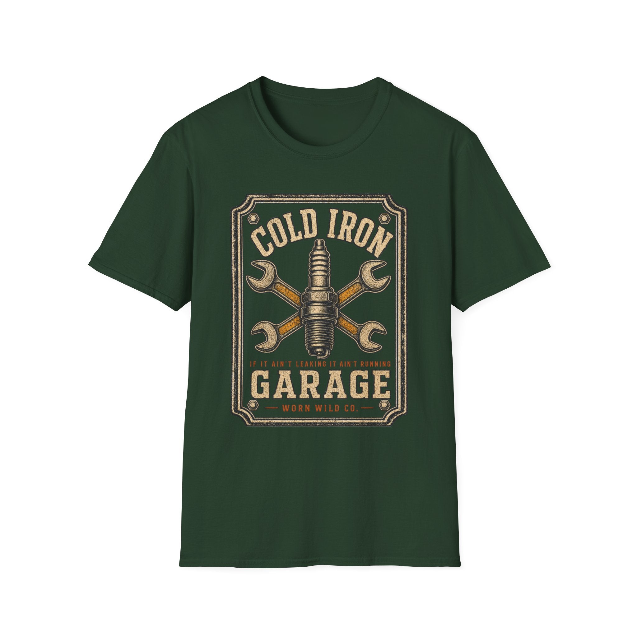 Cold Iron Garage - Motorcycles Graphic T-Shirt