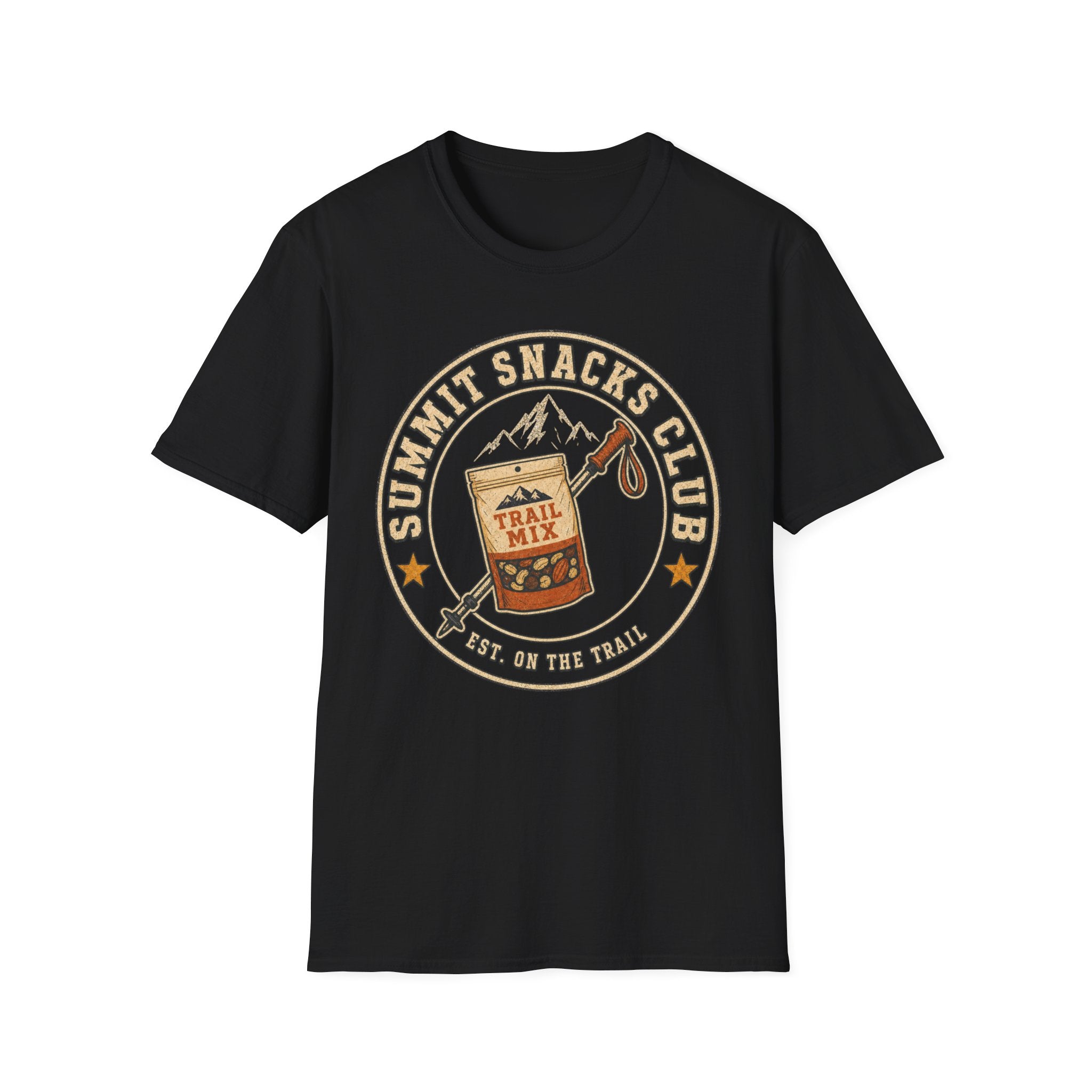 Summit Snacks Club - Hiking Graphic T-Shirt