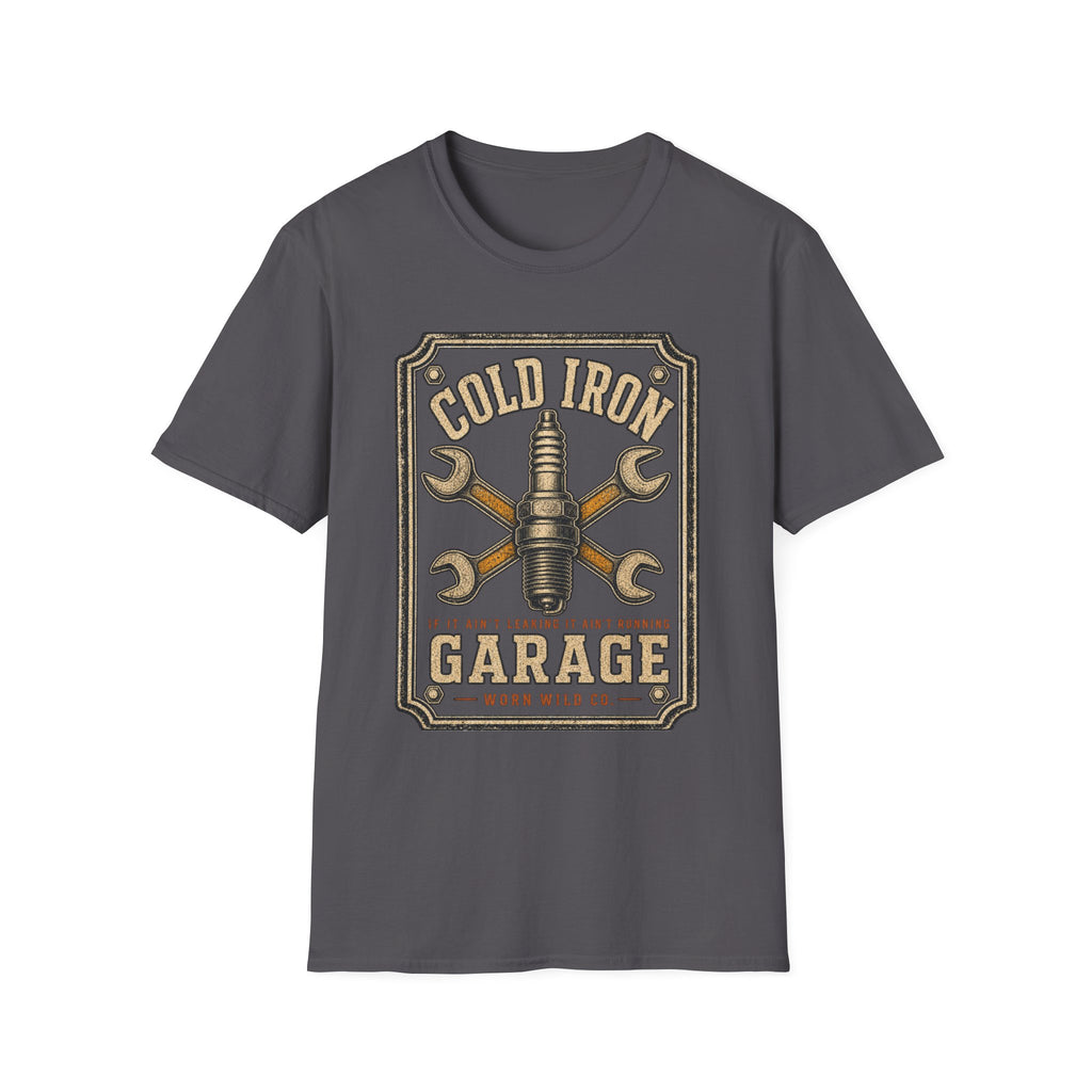 Cold Iron Garage - Motorcycles Graphic T-Shirt