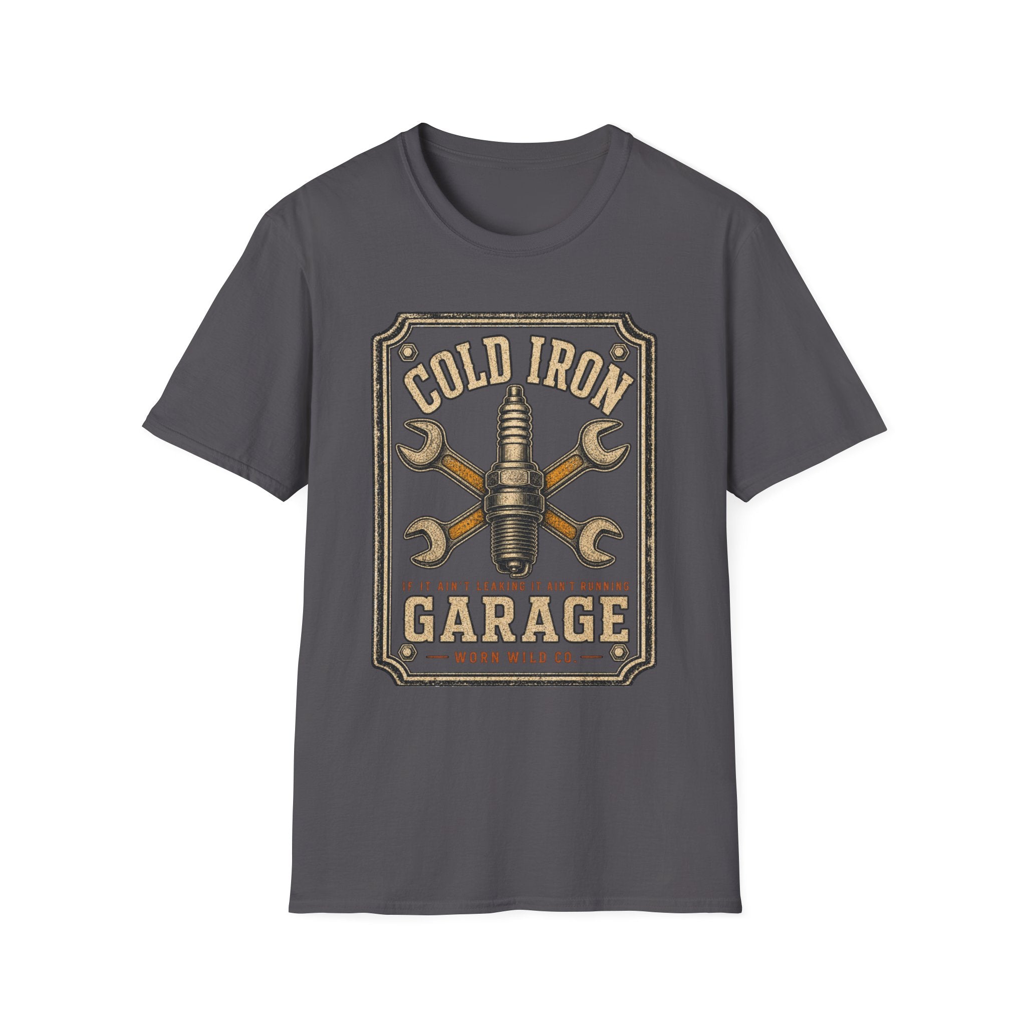 Cold Iron Garage - Motorcycles Graphic T-Shirt