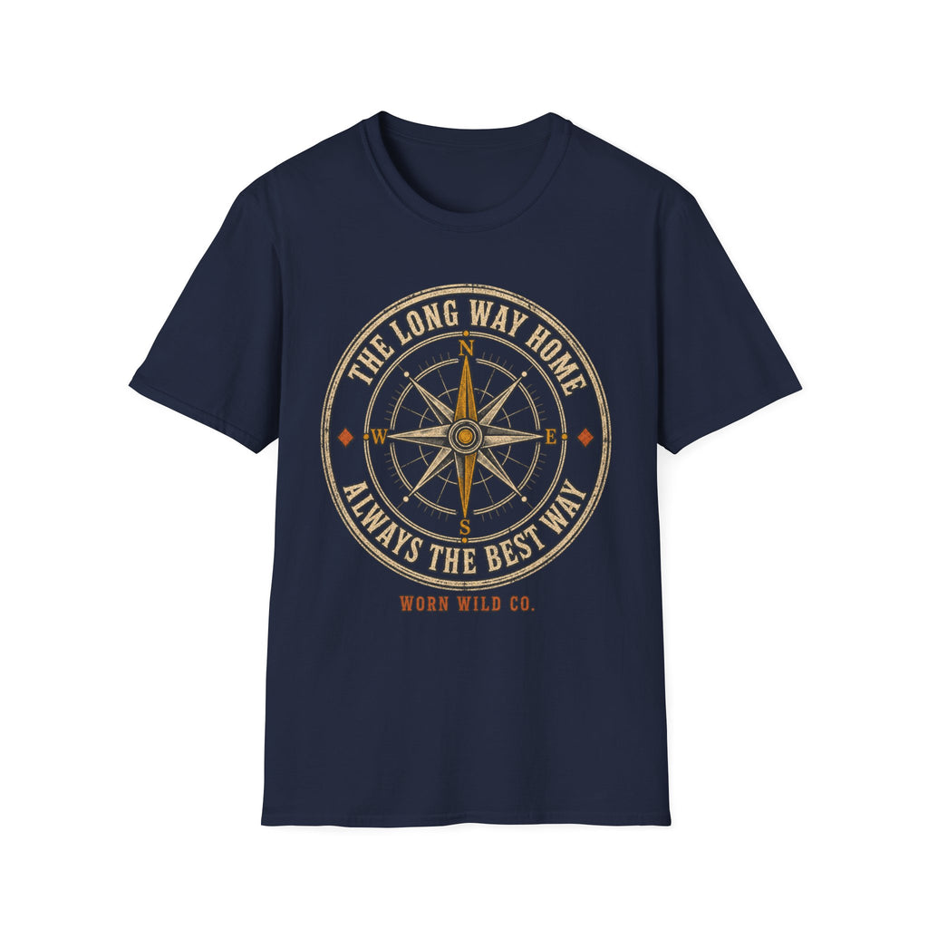The Long Way Home - Motorcycles Graphic T-Shirt