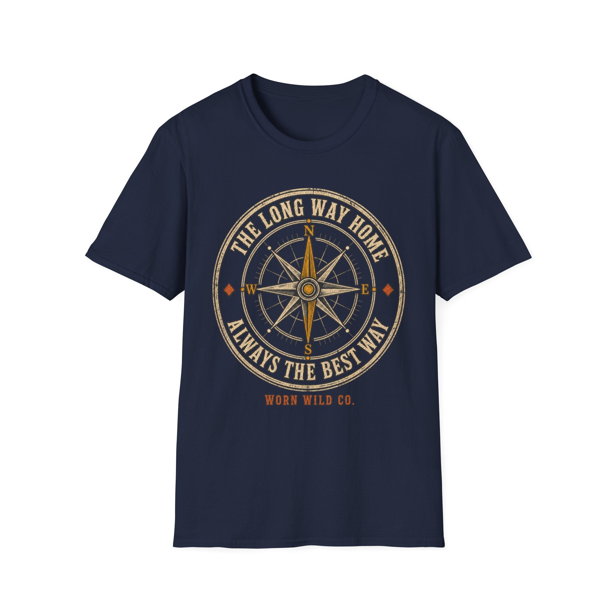 The Long Way Home - Motorcycles Graphic T-Shirt
