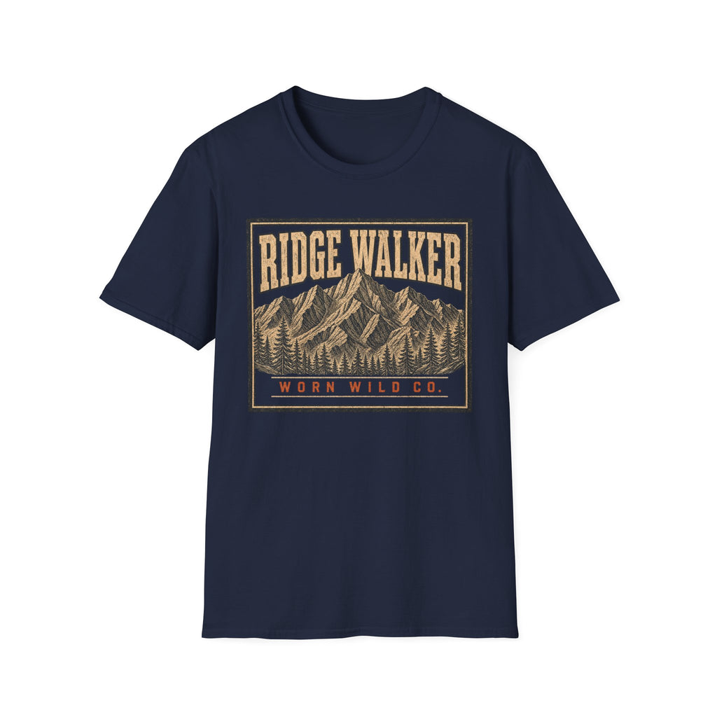 Ridge Walker - Hiking Graphic T-Shirt