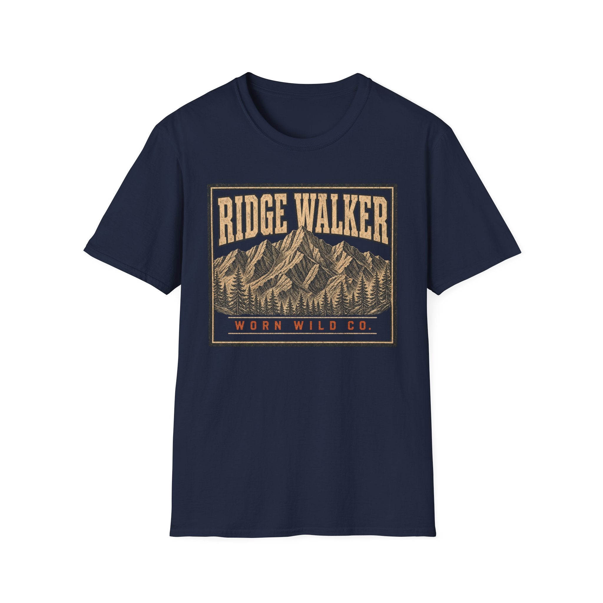 Ridge Walker - Hiking Graphic T-Shirt