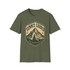 Summit Earned / No Shortcuts - Camping Graphic T-Shirt