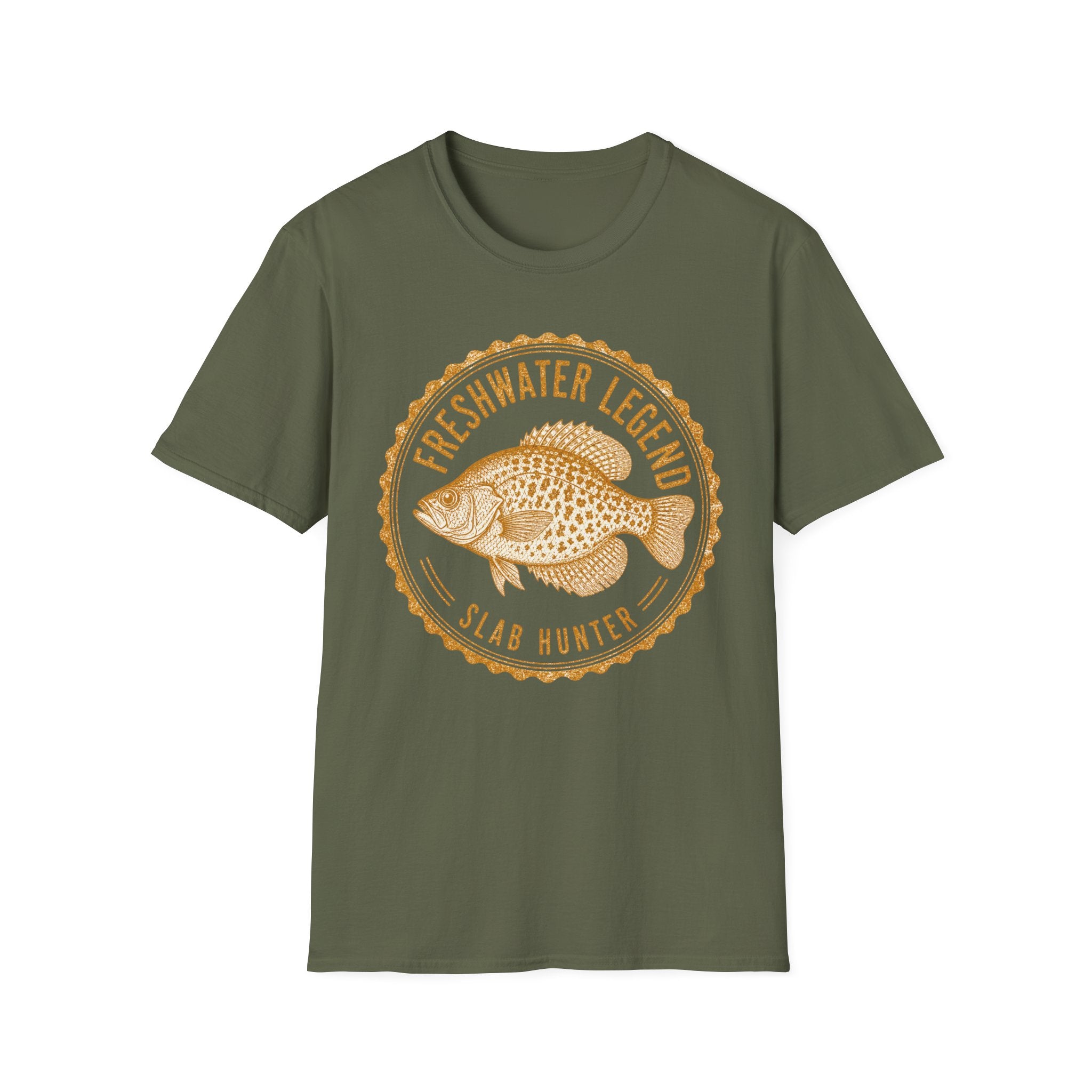 Freshwater Legend / Slab Hunter - Fishing Graphic T-Shirt