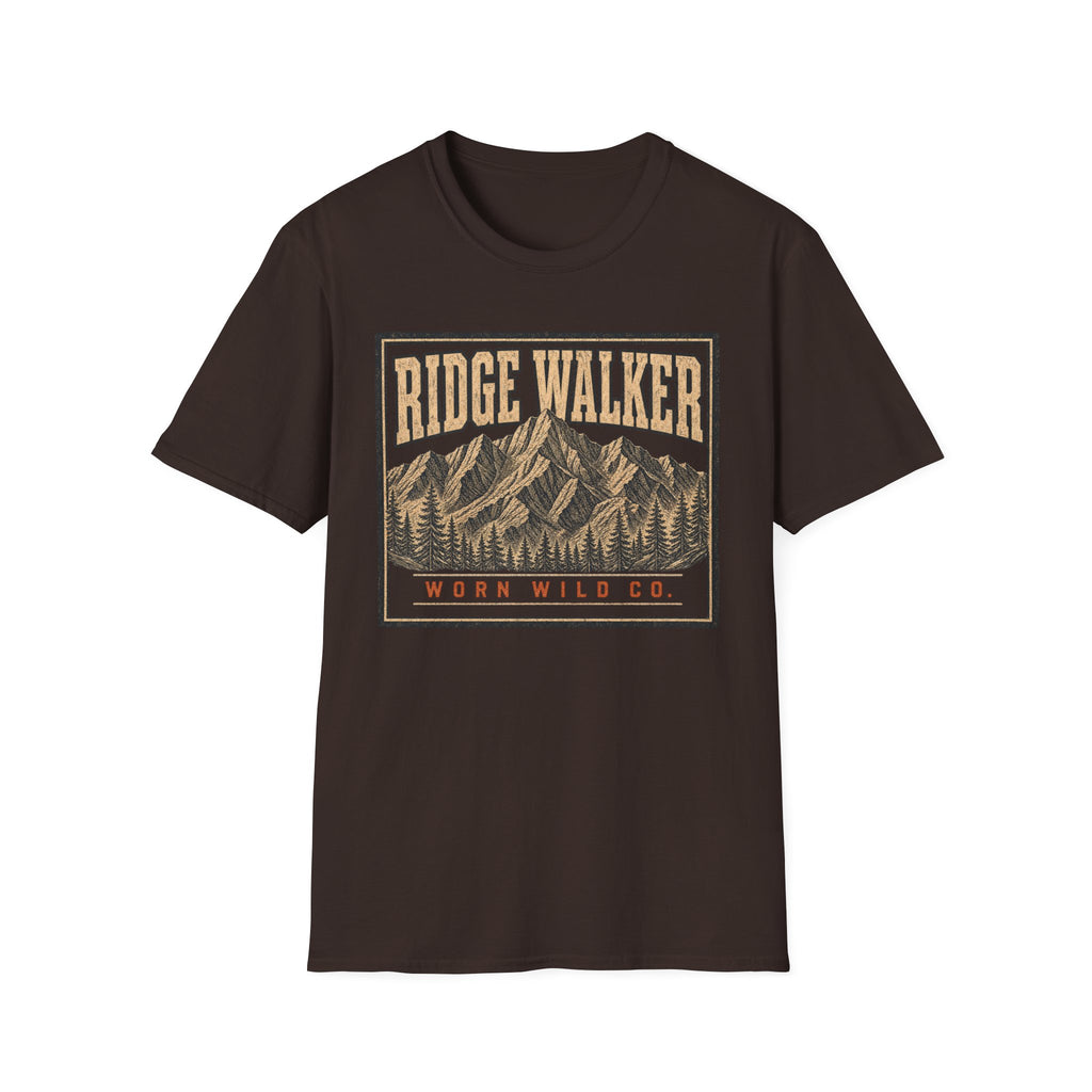 Ridge Walker - Hiking Graphic T-Shirt